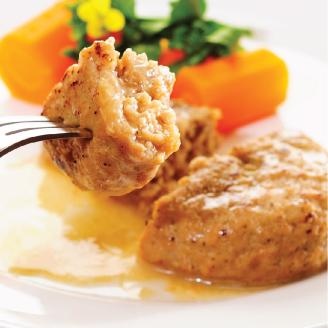 SA0546　日本の米育ち　三元豚調理済みハンバーグセット