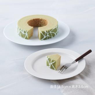 SA2652　お米のバウム 1個(庄内産完熟メロン)・お米のカステラ 1個(プレーン)の詰め合わせ