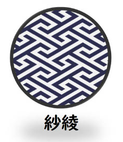 SE0252　天然黒御影石 フラットプレート　1枚　【和柄彫刻（紗綾）】