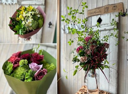 SL0220　【4回定期便】「季節の花や植物の定期便 んだの４」