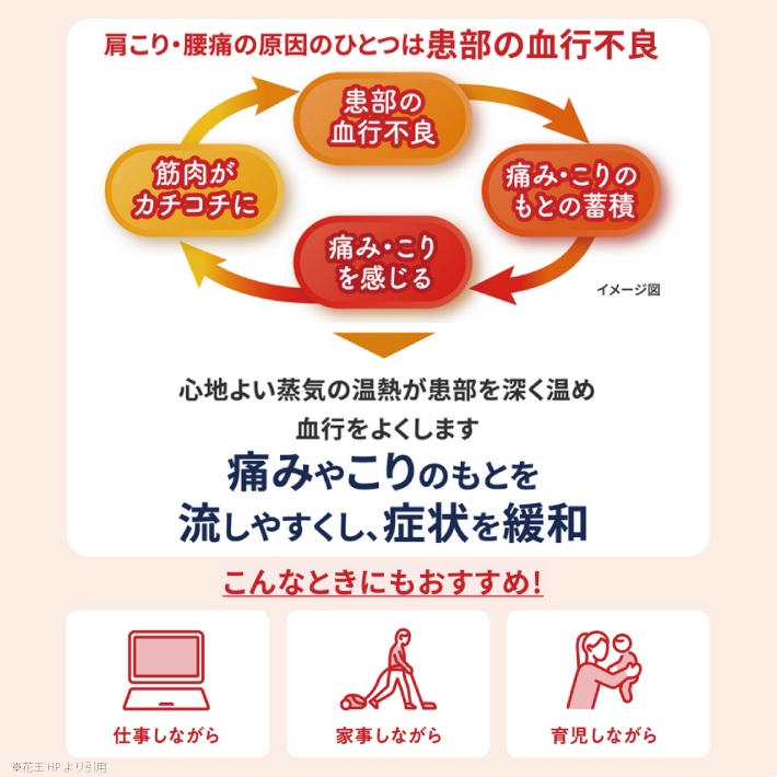 SG0045　めぐりズム 蒸気の温熱シート　肌に直接貼るタイプ　16枚入×12箱