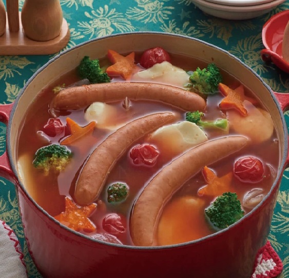 SA2727　東北日本ハム おいしさあらびきウインナー スモーク　116g×10パック