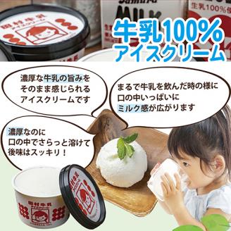 SA0895　庄内平野のおいしいアイスクリームセット　計12個(2種/各6個)【田村牛乳】