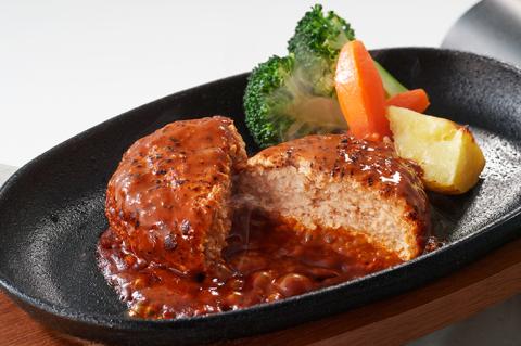 SC0509　【平田牧場】日本の米育ち 金華豚 ハンバーグ2種セット　計10個(和風おろし、デミグラス 各5個)