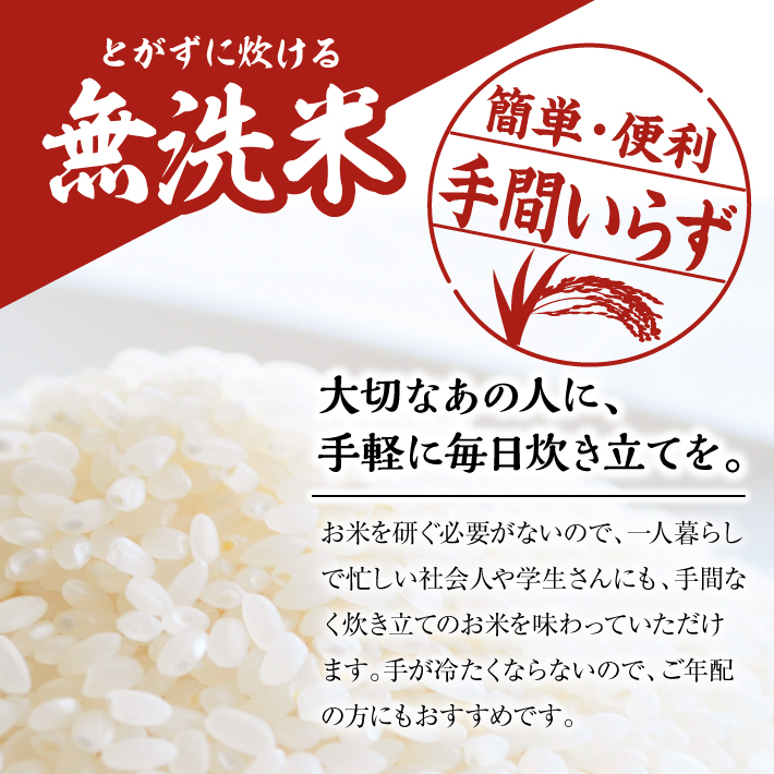 SF0289　【6回定期便】無洗米 特別栽培米つや姫　2kg×6回(計12kg) SA