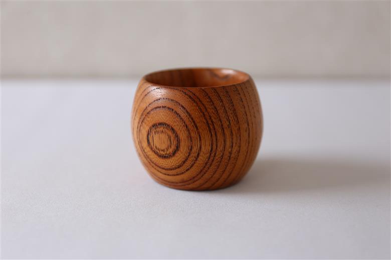 SC0559　酒田船箪笥　製造技術を活かした酒器（ぐい呑み／金具なし）