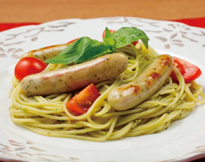 SA2726　東北日本ハム おいしさあらびきウインナー レモン＆パセリ　116g×10パック