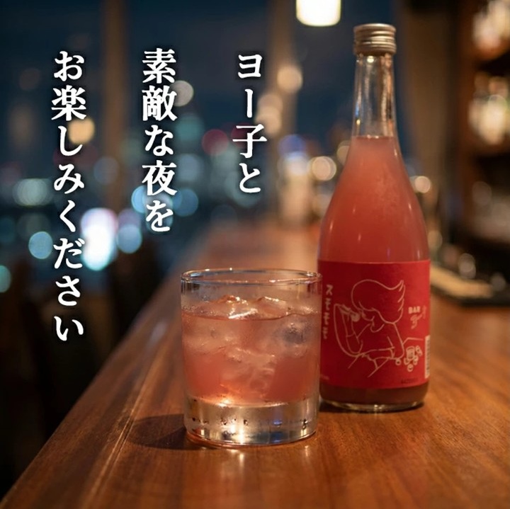 SA2810　酒田の酒屋厳選　楯の川 BARヨー子 スモモモ　720ml×1本