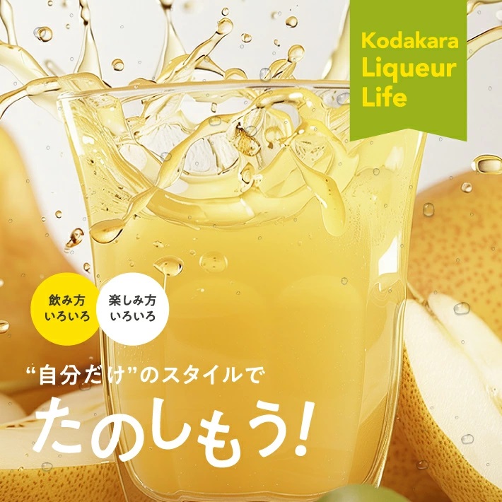 SA1947　酒田の酒屋厳選　子宝リキュール 山形ラフランス　720ml×2本