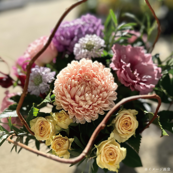 SL0183　心を伝えるキモチの花束「ほんの気持ち SASAYAKADESUGA」