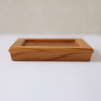 SA0870　酒田杉のコースター　2枚