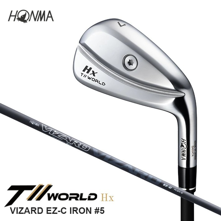 SHG0084　本間ゴルフ T//WORLD Hx EZ-C IRON #5 1本 ゴルフクラブ アイアン ツアーワールド