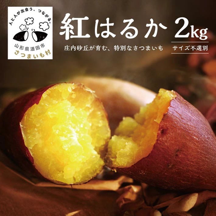SZ0300　豊富な地下水と海からの潮風が育んださつまいも（紅はるか）　2kg