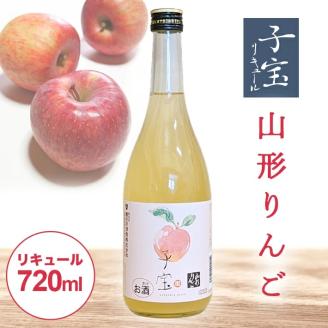 SZ0137　酒田の酒屋厳選　子宝リキュール 山形りんご　720ml×1本