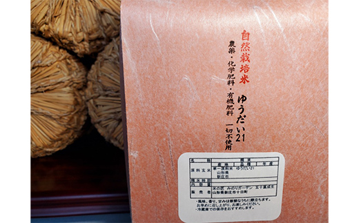 お米日本一コンテスト 金賞受賞米・自然栽培 ゆうだい21 5kg 米 精米 F3S-2032