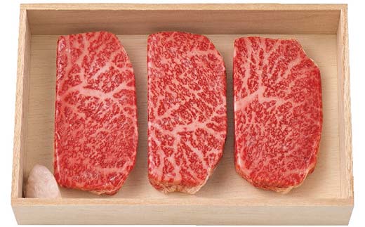 〈山形の極み〉山形牛 モモステーキ（3枚） 合計 360g 肉 にく お肉 牛 牛肉 ステーキ 国産 山形牛 山形県 新庄市 F3S-2444