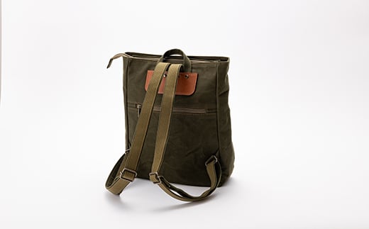 帆布リュック 裏地付き かばん カバン F3S-2457