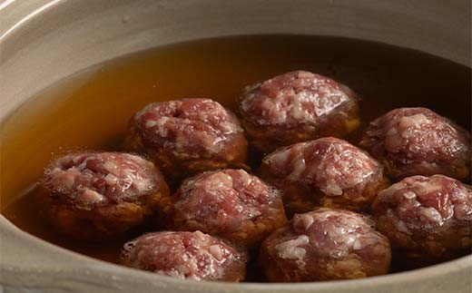 『満天☆青空レストランでご紹介！』もがみの地で育った最上級の鴨を贅沢に使用した鴨団子汁鍋（二八蕎麦付き） かも カモ 鴨 ジビエ F3S-2644