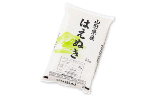 【令和7年産】 【数量限定】 山形県産「はえぬき」（精米）5kg F3S-2663