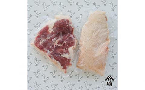『満天☆青空レストランでご紹介！』もがみの地で育った最上級の鴨 最上鴨 半羽 約500g（むね・もも 各1枚）かも 鴨 鴨肉 鴨鍋 鴨南蛮 鴨焼き 山形県 新庄市 F3S-1411