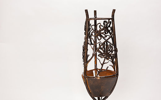 【スチールアート】間接照明 「コスモス」 バレンタイン ホワイトデー 入学祝い 卒業祝い 就職祝い 贈り物 贈答 ギフト 人気 誕生日 プレゼント 母の日 父の日 山形県 新庄市 F3S-1032