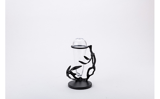 【スチールアート】一輪挿し「やすらぎ」 バレンタイン ホワイトデー 入学祝い 卒業祝い 就職祝い 贈り物 贈答 ギフト 人気 誕生日 プレゼント 母の日 父の日 山形県 新庄市 F3S-1140