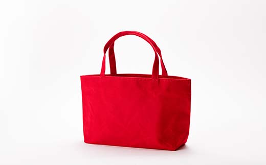 帆布トートバッグ 中 レッド（9号帆布） F3S-1833