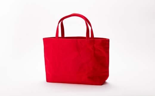 帆布トートバッグ 大 レッド（9号帆布） F3S-1841