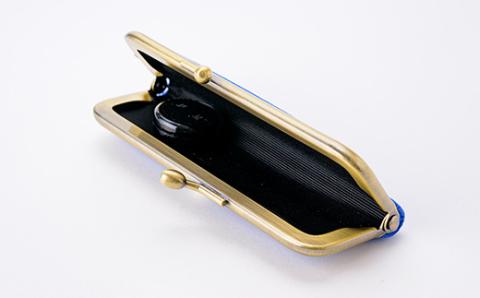 新庄亀綾織「印鑑ケース」ピンク F3S-1519