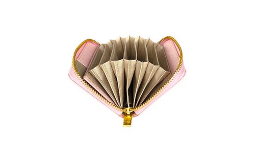 Grace グレース ジャバラカードケース/ピンク バレンタイン ホワイトデー 入学祝い 卒業祝い 就職祝い 贈り物 ギフト 人気 誕生日 プレゼント 母の日 父の日 山形県 新庄市 F3S-1484