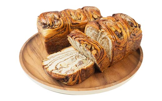 ふわもちの幸せ食感 マルシャン北欧 『豊食パン』（ユタカショクパン）1本と『和みロール』1本セット パン 食パン 菓子パン 朝食 手土産 山形県 新庄市  朝ご飯 朝ごはん トースト 食品 F3S-2453