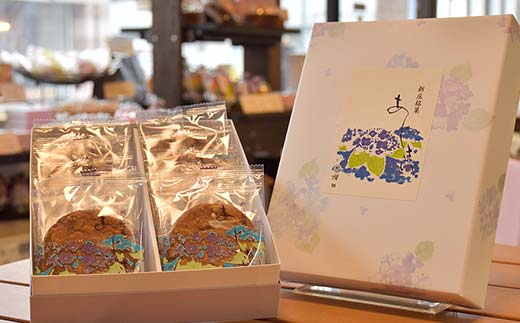 深田菓子舗 あじさい 18枚入り 焼き菓子 お菓子 クッキー 山形県 新庄市 F3S-2045
