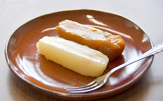 深田菓子舗 くぢら餅4種セット（黒砂糖、白砂糖、醤油、ずんだ） 和菓子 もち モチ F3S-2084