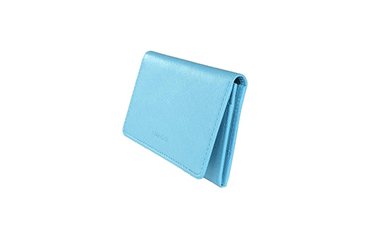 Grace 名刺入れ/ブルー バレンタイン ホワイトデー 入学祝い 卒業祝い 就職祝い 退職祝い 贈り物 贈答 ギフト 人気 誕生日 プレゼント 母の日 父の日 山形県 新庄市 F3S-1450