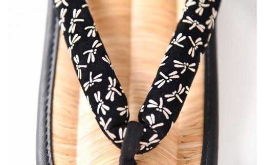 【２Lサイズ】山形伝統 手編み 竹皮草履（男性用・外履き）「竹粋-CHIKUSUI-とんぼ」　024-H-KZ008-2L 2Lサイズ（27～28cm）