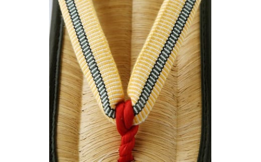 【女性用・Lサイズ】山形伝統 手編み 竹皮草履（女性用・外履き）「竹粋-CHIKUSUI-真田」　024-H-KZ013-L Lサイズ（25～26.5cm）