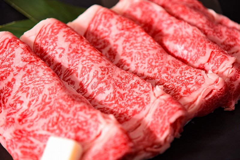 【45営業日以内配送】黒毛和牛「山形牛」リブロース すき焼き用 1kg（500g×2パック）　045-D-YL029 1kg(500g×2パック)