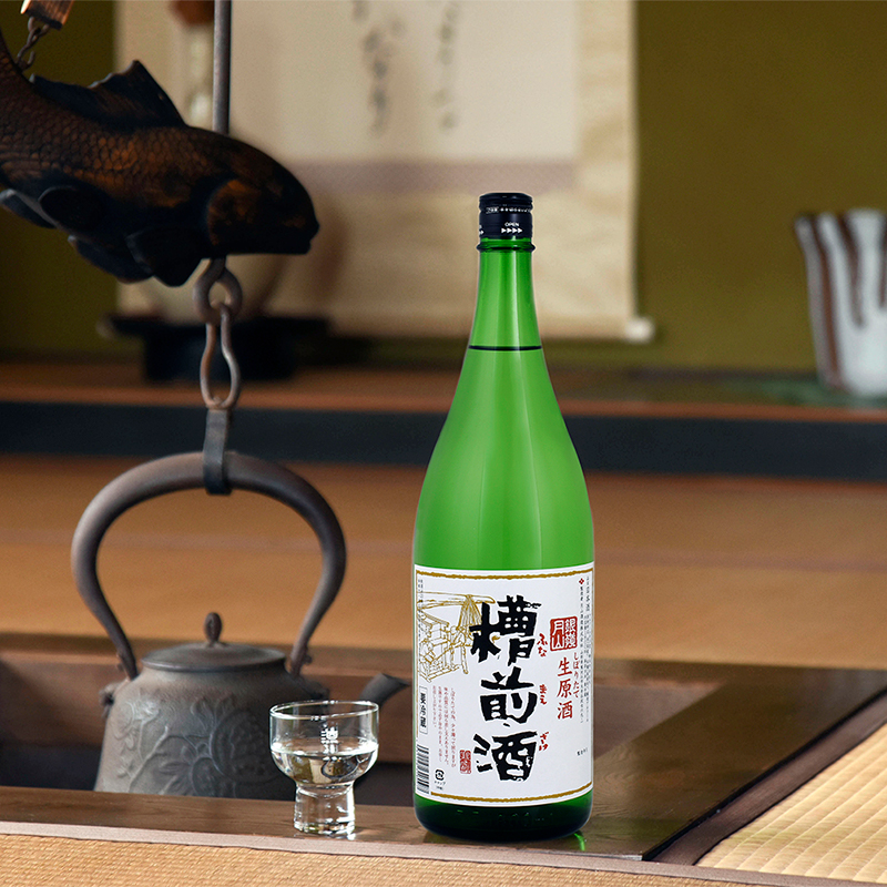 【銀嶺月山】 しぼりたて 生原酒 「槽前酒」 1800ml ×1本 本醸造 月山酒造【2025年12月頃から2026年3月頃に順次発送】／ 日本酒 地酒 お取り寄せ ご当地 特産 土産 受賞酒 一升瓶 搾りたて ふなまえざけ 忘年会 新年会 1,800ml 1.8L 東北 山形 寒河江　011-E-GS005