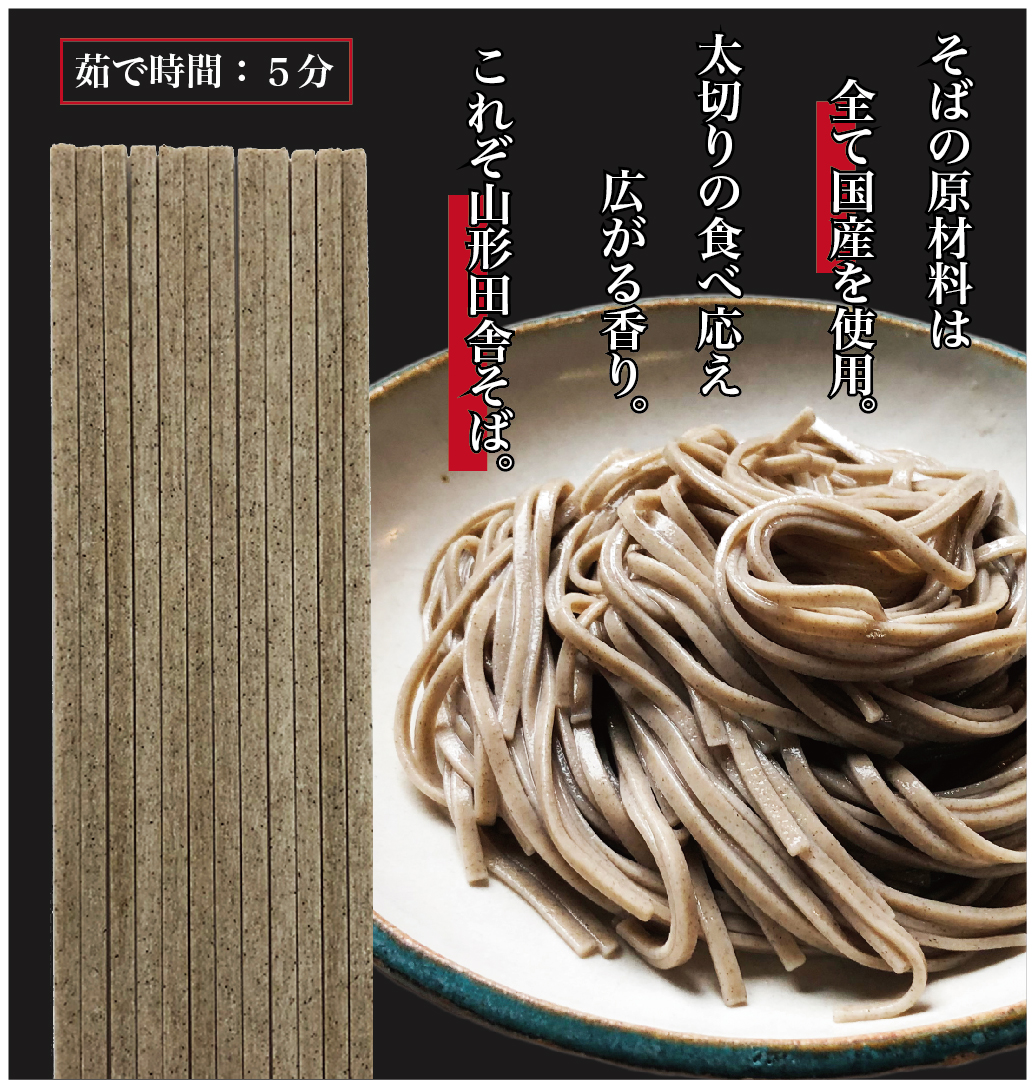 山形名物！冷たい肉そば ＜タレ・具入り＞2人前　006-F-TB001