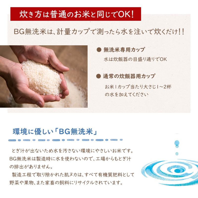 令和7年産 《特別栽培米》 BG無洗米 つや姫 10kg（5kg×2袋） 2025年産 山形県産　040-C-TH001