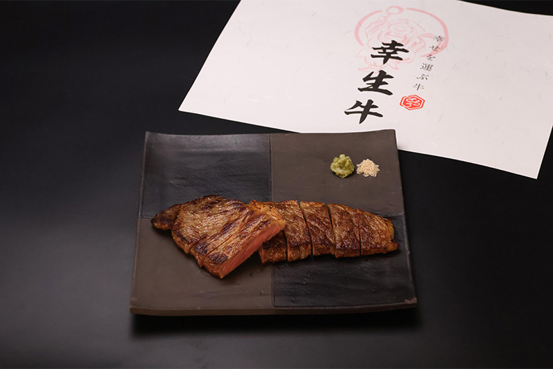 【45営業日以内配送】幸せを運ぶ牛《幸生牛》希少牛 サーロインステーキ 400g（200g×2枚） 025-D-YL038