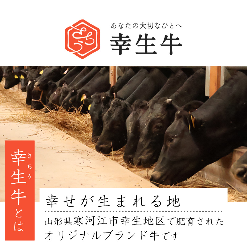 【45営業日以内配送】幸せを運ぶ牛《幸生牛》希少牛 ハンバーグ 150g×4個　008-D-YL056 4個