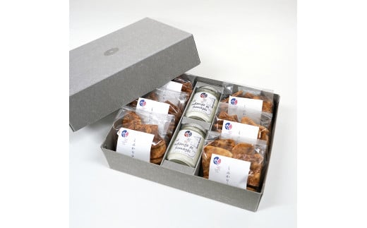 gea mariage - ギア・マリアージュ - （やみつきしみかりせん×ル・メランジュ・ド・フロマージュ）【煎餅工房 さがえ屋・セゾンファクトリー・佐藤繊維 GEA】　020-G-SS014