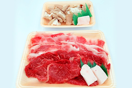米沢牛焼肉盛り合わせ600g（カルビ・赤身・牛モツ各200g）_B122