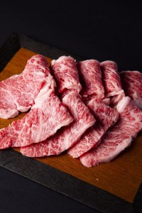 「A5ランク」米沢牛カルビ焼肉用450g_B032