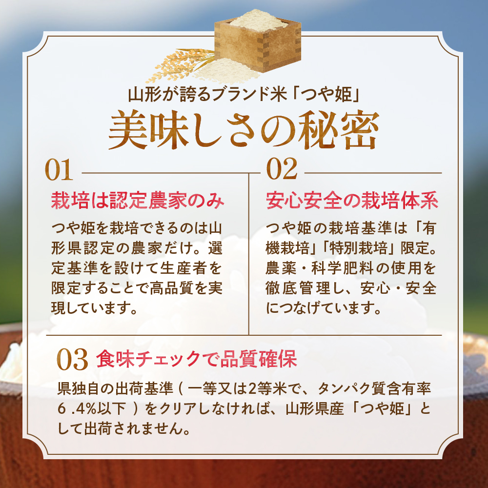 【令和7年産米】※2026年10月後半発送※ 特別栽培米 つや姫10kg 山形県 東根市産 深瀬商店提供 hi053-036-103 2026年10月後半発送