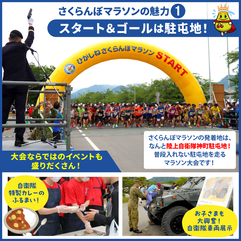 2026年6月7日開催　第23回果樹王国ひがしねさくらんぼマラソン大会出走権 hi007-005-001 出走権のみ