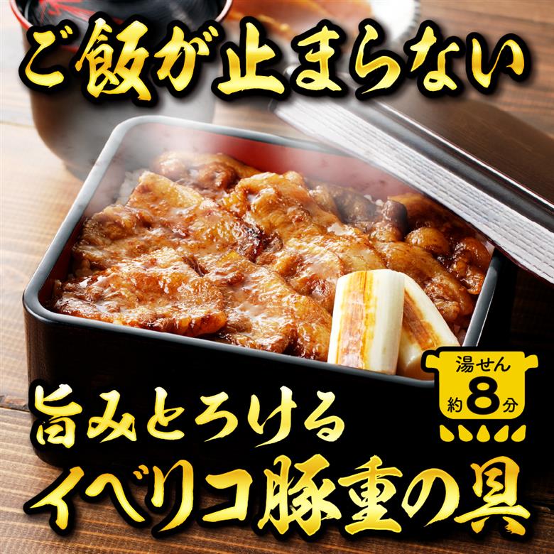 【かんたん本格調理】旨みがとろけるイベリコ豚重の具 105g × 13 袋 セット 山形県 東根市 日東ベスト hi010-007