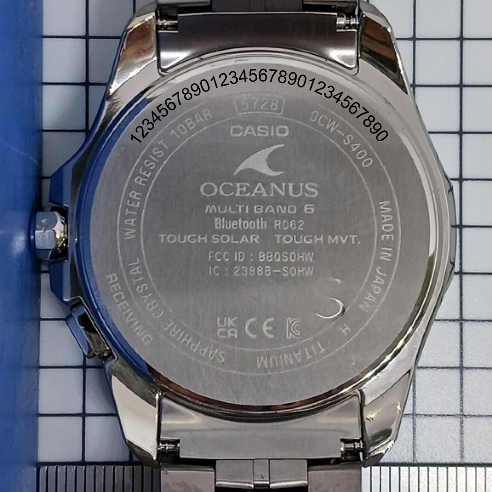 【CASIO】腕時計 OCEANUS OCW-S400-2AJF ≪名入れ有り≫ 山形県 東根市 hi011-127