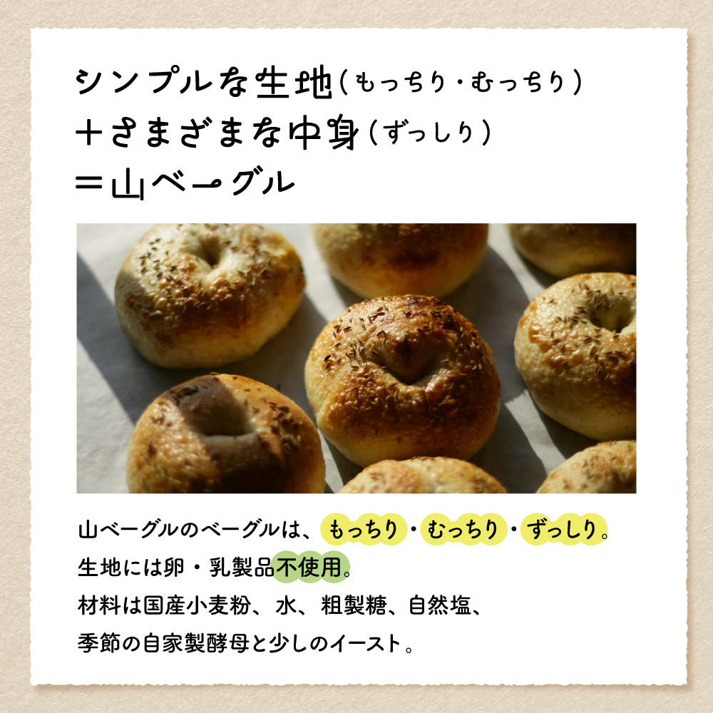 【隔月定期便】おすすめベーグル 9個セット×6回 詰め合わせ 山ベーグル＆CoffeeStand提供 山形県 東根市 hi086-007 9個セット×6回（計54個）